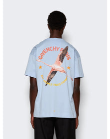 Givenchy | Men | Graphic Tee | Sky Blue