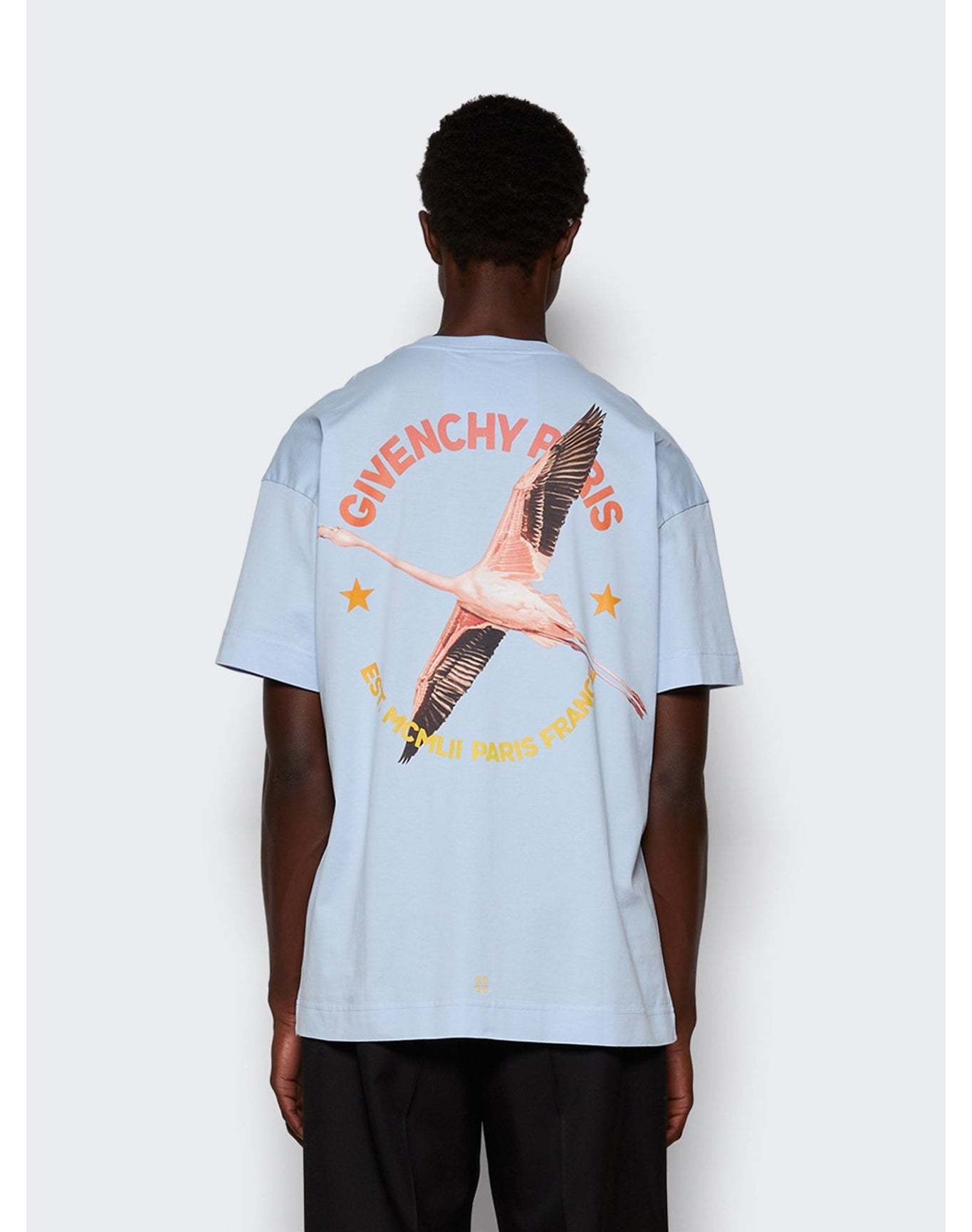 Givenchy | Men | Graphic Tee | Sky Blue