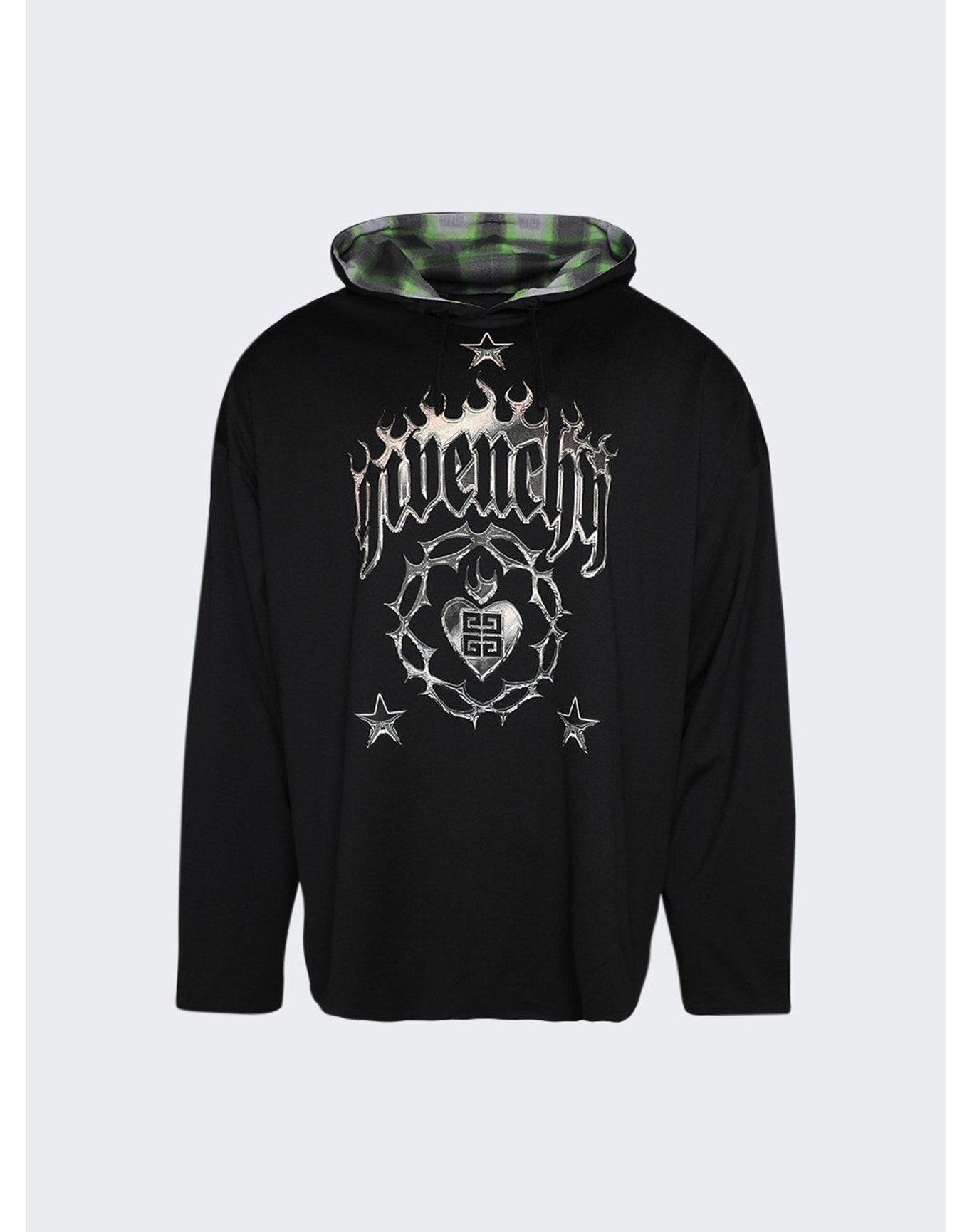 Givenchy | Men | Graphic Vintage Hoodie | Black
