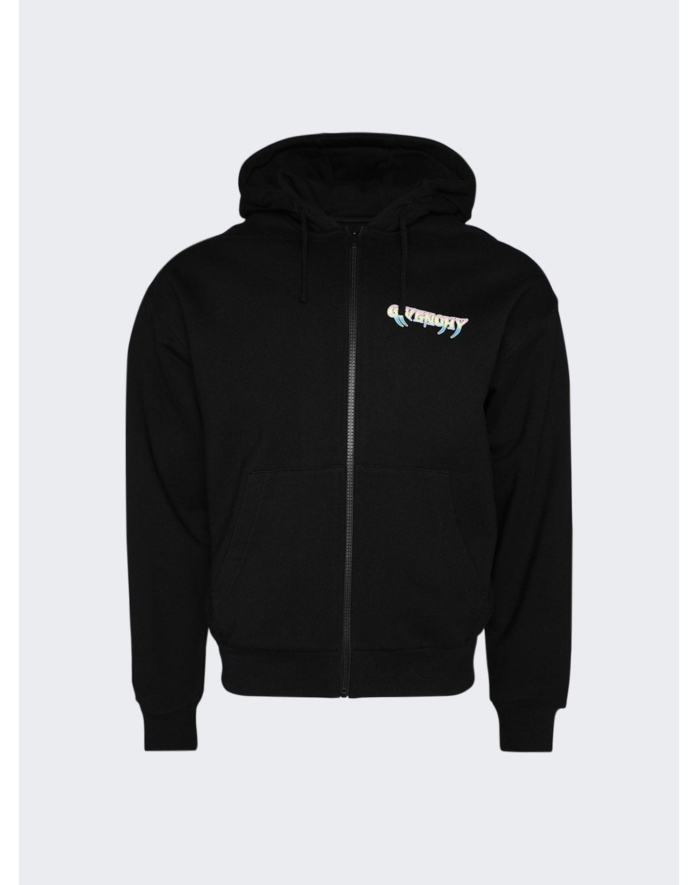 Givenchy | Men | Graphic Zip Hoodie | Black