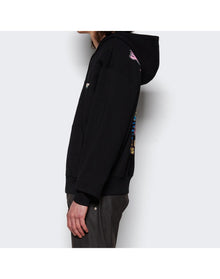 Givenchy | Men | Graphic Zip Hoodie | Black