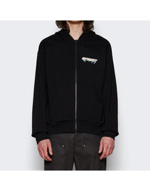 Givenchy | Men | Graphic Zip Hoodie | Black