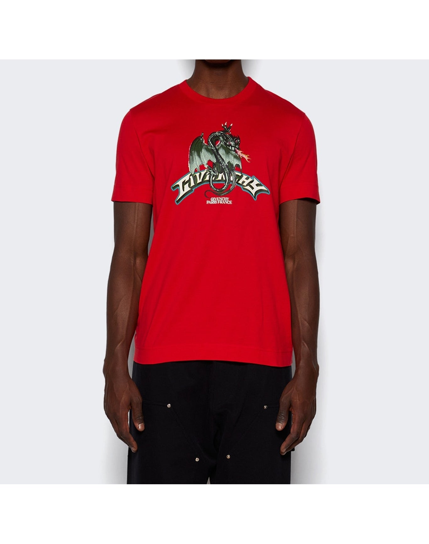 Givenchy | Men | Logo Tee | Red