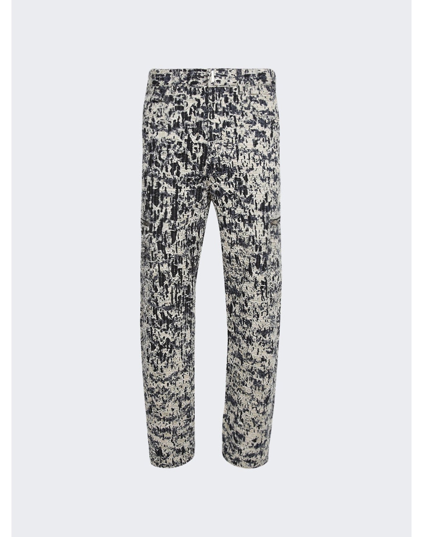 Givenchy | Men | Loose Fit Cargo Pants | Beige x Black