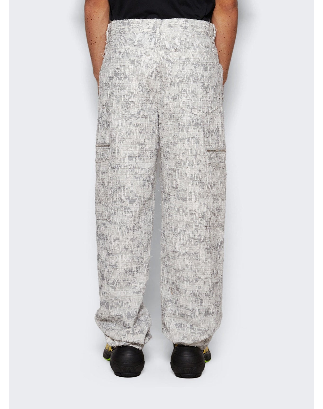 Givenchy | Men | Loose Fit Cargo Pants | White