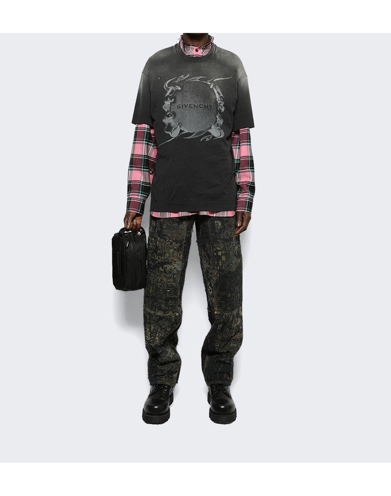 Givenchy | Men | Lumberjack Shirt | Pink