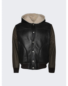 Givenchy | Men | Reversible Shearling Varsity | Brown