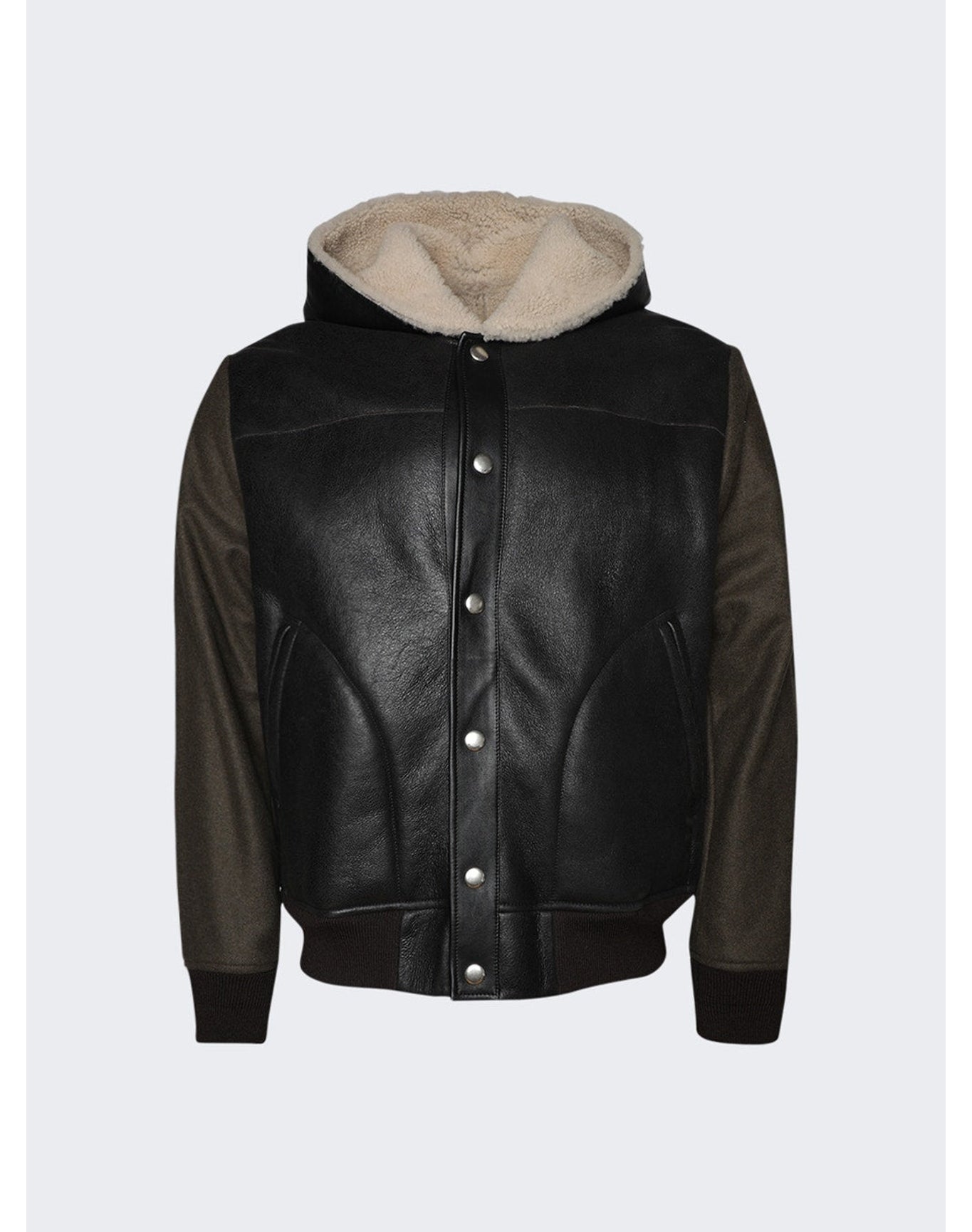 Givenchy | Men | Reversible Shearling Varsity | Brown