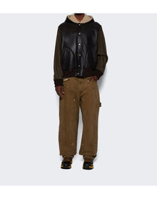 Givenchy | Men | Reversible Shearling Varsity | Brown
