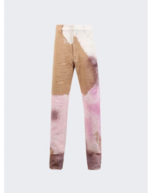 Givenchy | Men | Slim Fit 5 Pocket Trousers | Brown x Pink