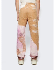 Givenchy | Men | Slim Fit 5 Pocket Trousers | Brown x Pink