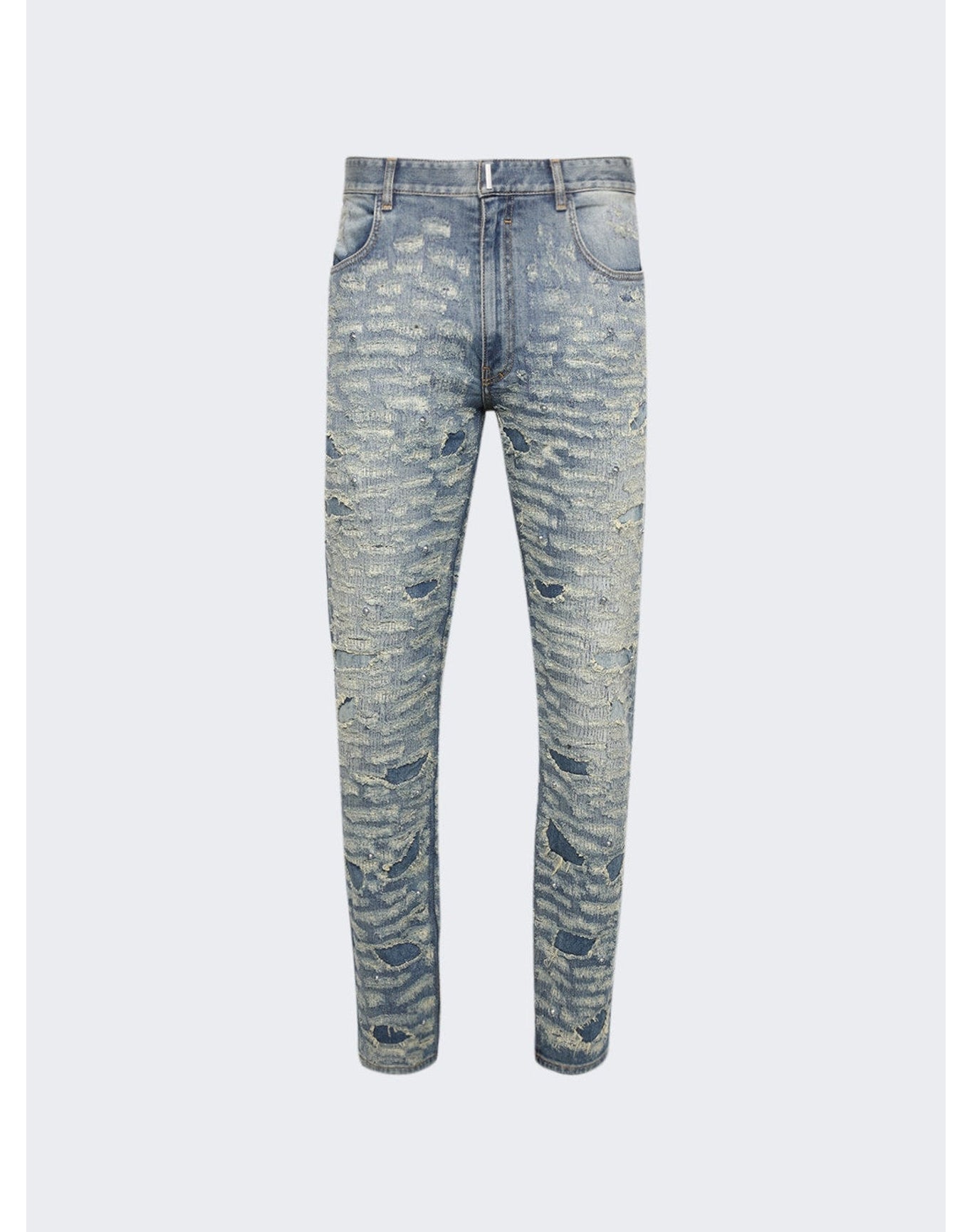 Givenchy | Men | Slim Fit 5 Pocket Trousers | Medium Blue