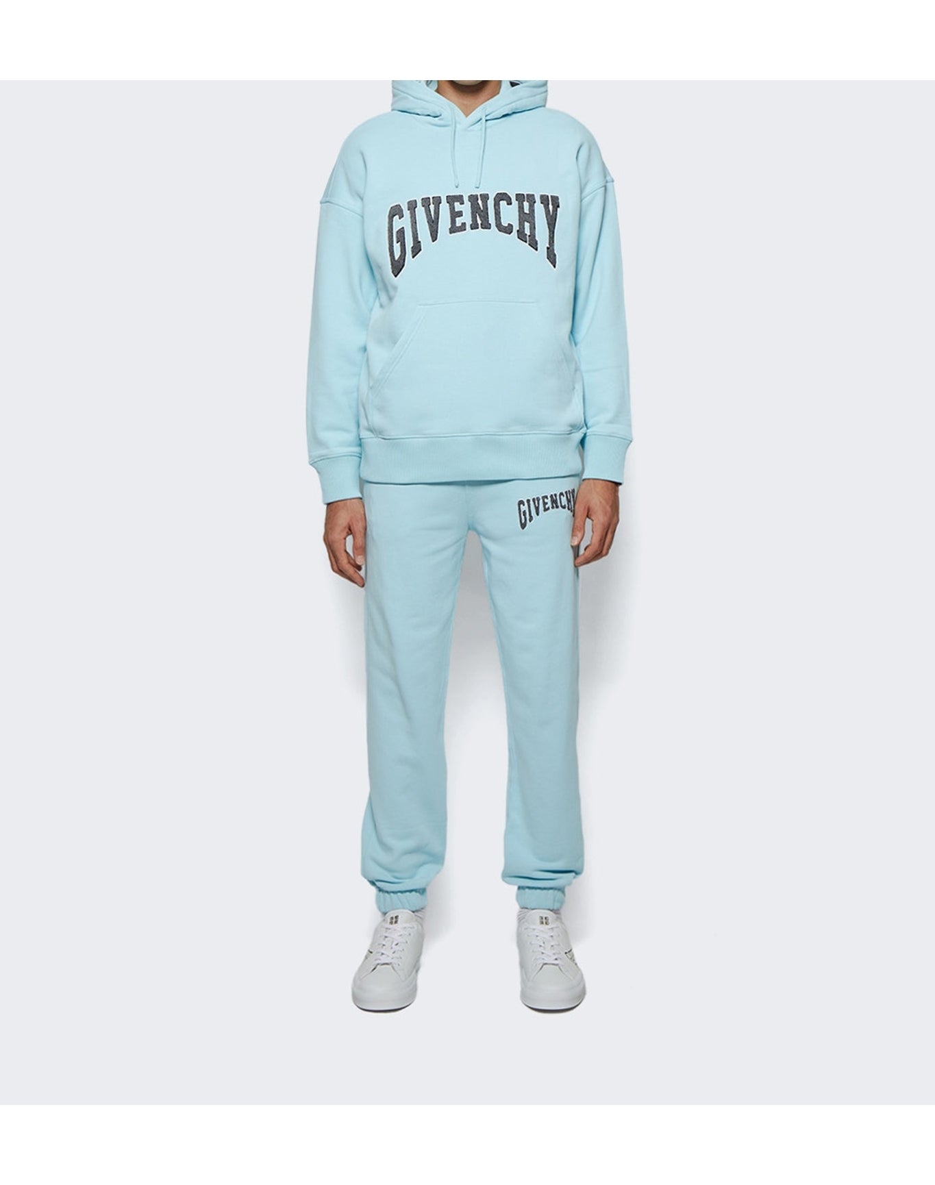Givenchy | Men | Slim Fit Jogger Pants | Acqua Marine Blue