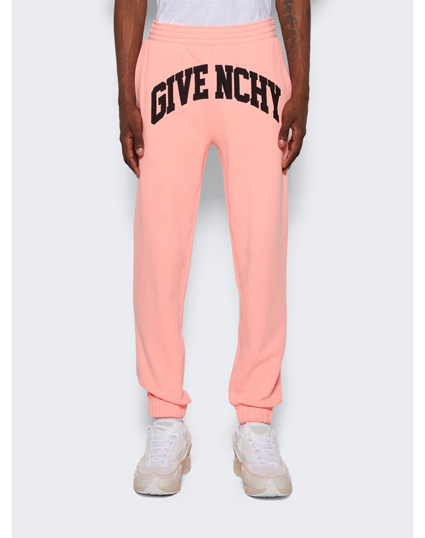 Givenchy | Men | Slim Fit Joggers | Coral Pink