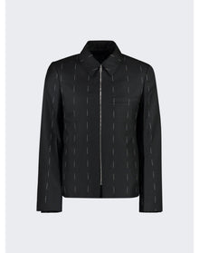 Givenchy | Men | Structured Zipped Jacket | Black