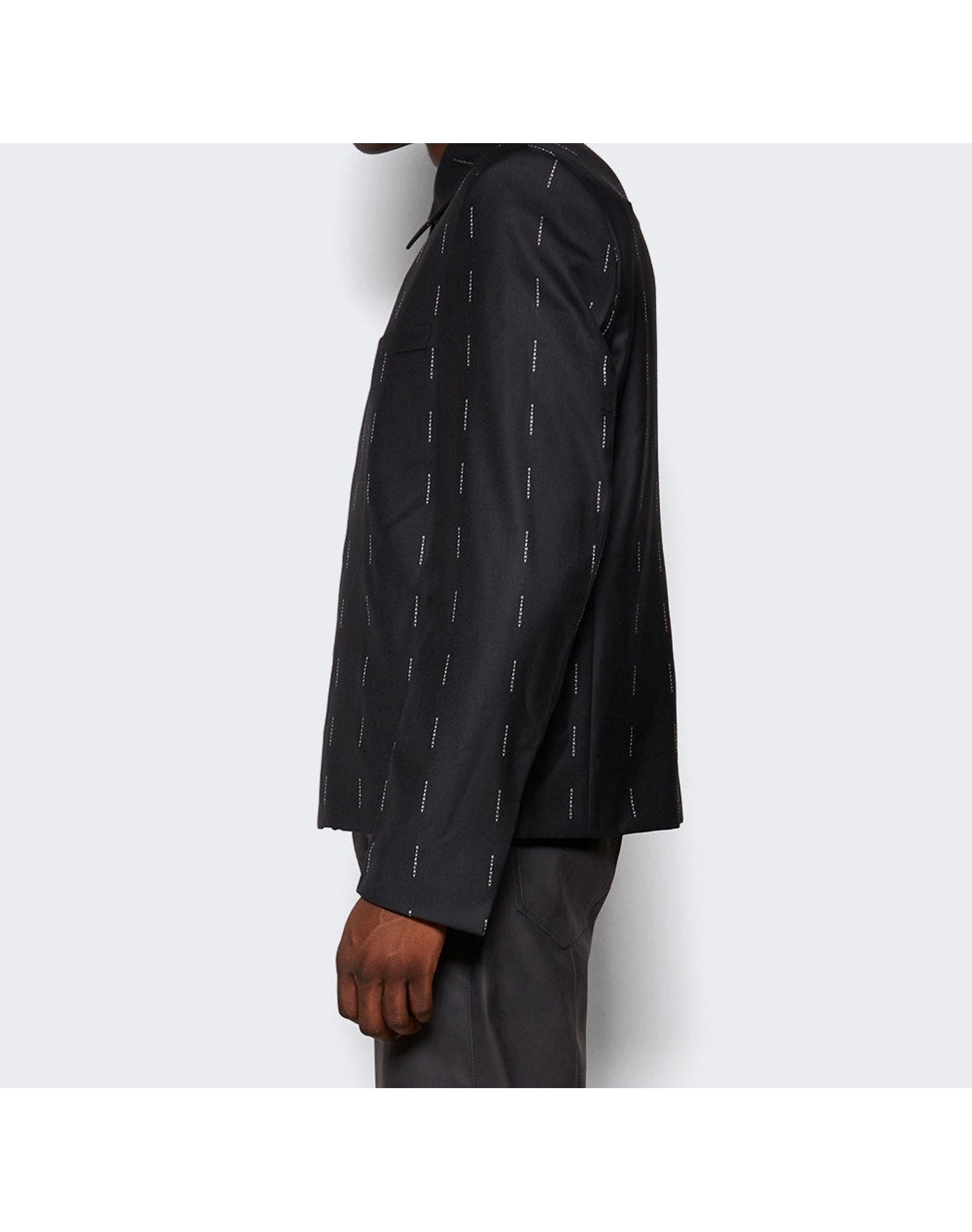 Givenchy | Men | Structured Zipped Jacket | Black