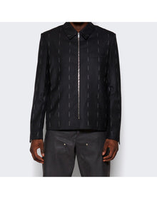 Givenchy | Men | Structured Zipped Jacket | Black