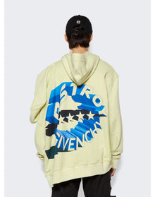Givenchy | Men | Two Hoods Hoodie | Citrus Green