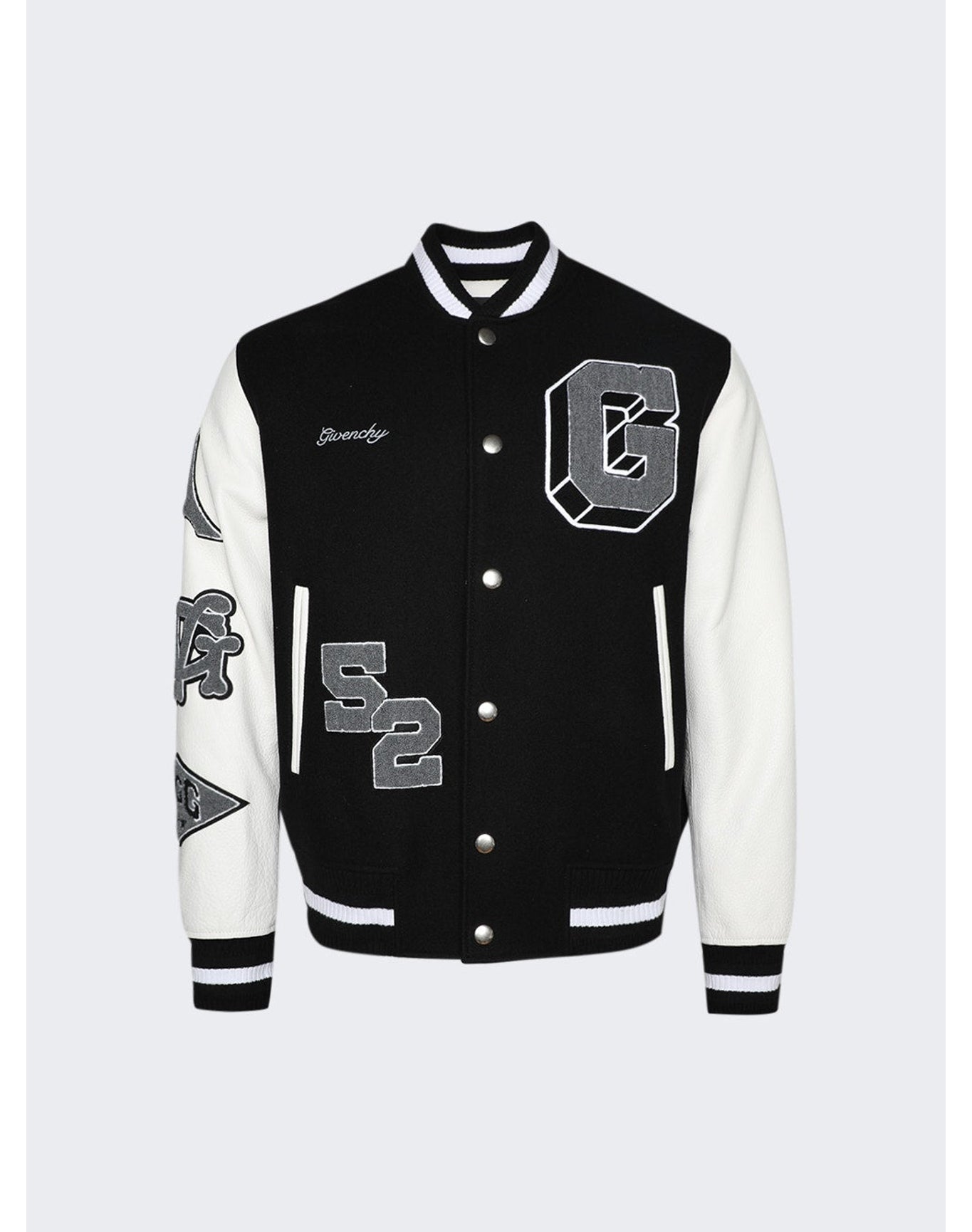 Givenchy | Men | Varsity Jacket | Black x White (V1)