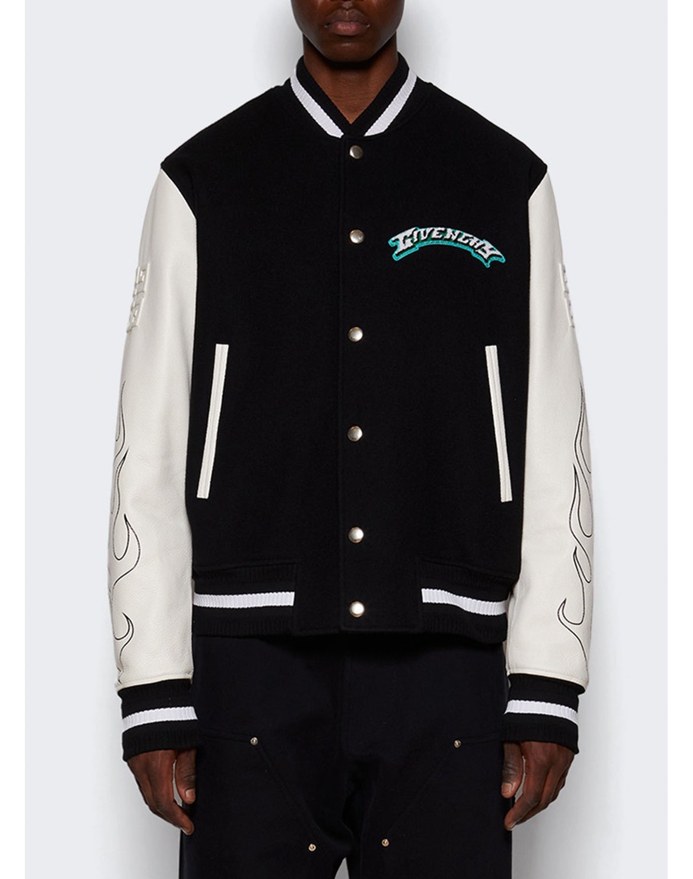 Givenchy | Men | Varsity Jacket | Black x White (V2)