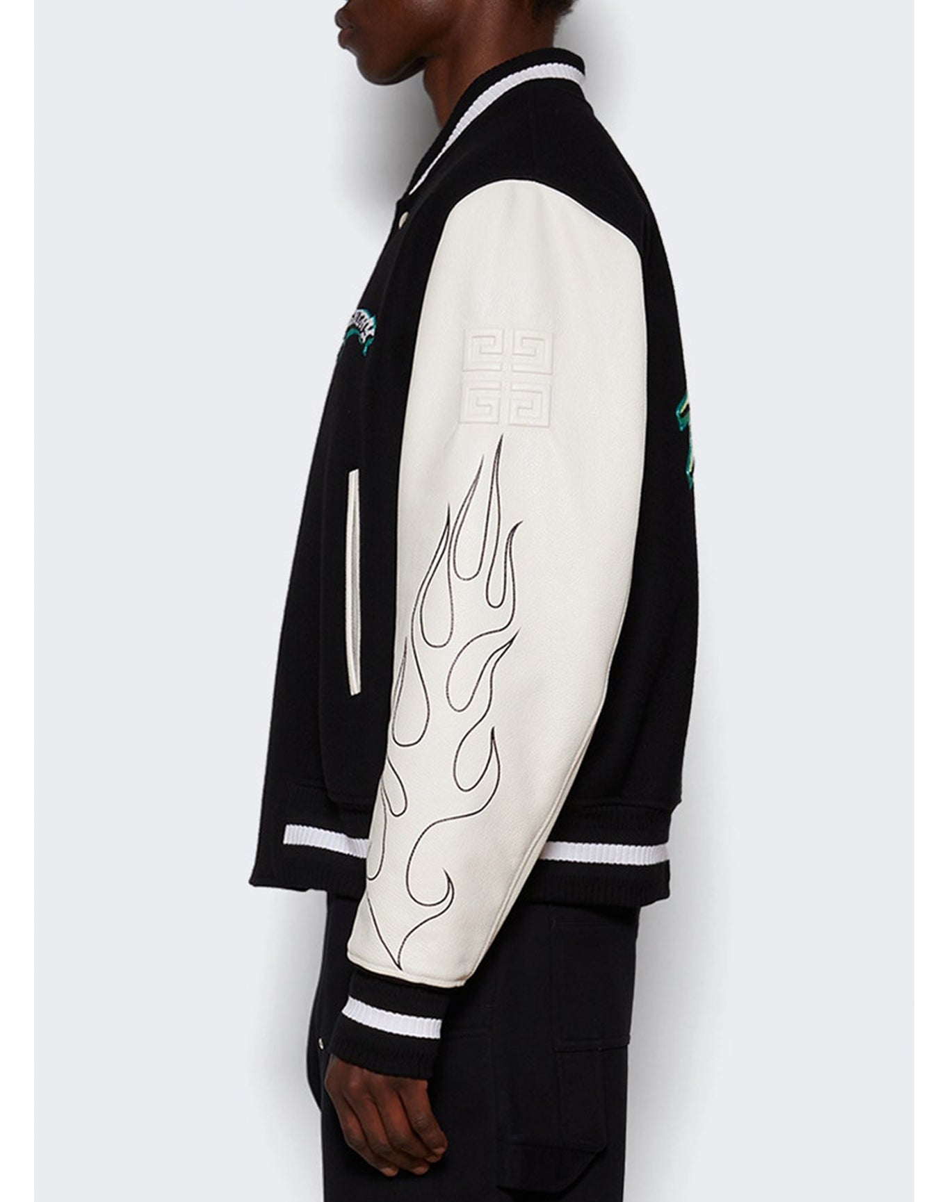 Givenchy | Men | Varsity Jacket | Black x White (V2)
