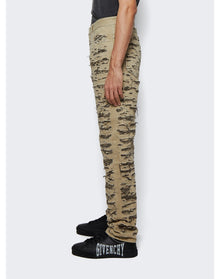 Givenchy | Men | Zipped Slim Fit Denim Trousers | Dark Brown (V2)