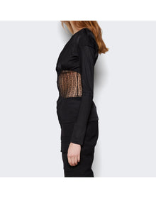 Givenchy | Women | 4g Lace Shirt | Black