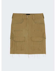 Givenchy | Women | Cargo Skirt | Olive Green