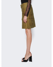Givenchy | Women | Cargo Skirt | Olive Green