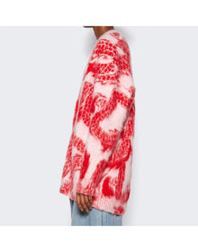 Givenchy | Women | Dragon Jacquard Cardigan | Pink