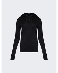 Givenchy | Women | Fitted Hoodie | Faded Black