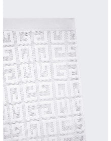 Givenchy | Women | Flare Pants In 4g Jacquard | White