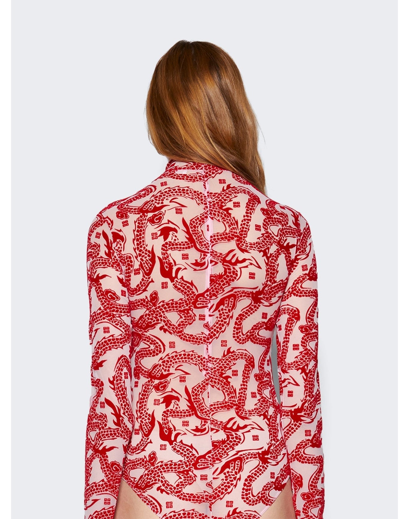 Givenchy | Women | Jacquard Bodysuit | Pink