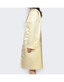 Givenchy | Women | Silk Satin Duchesse Coat | Butter