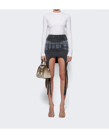 Givenchy | Women | Triple Stitched Open Cuts Top | White