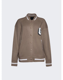 Givenchy | Women | Varsity Bomber Jacket | Beige