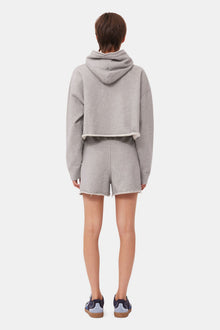 Grey Isoli Drawstring Shorts | Paloma Melange