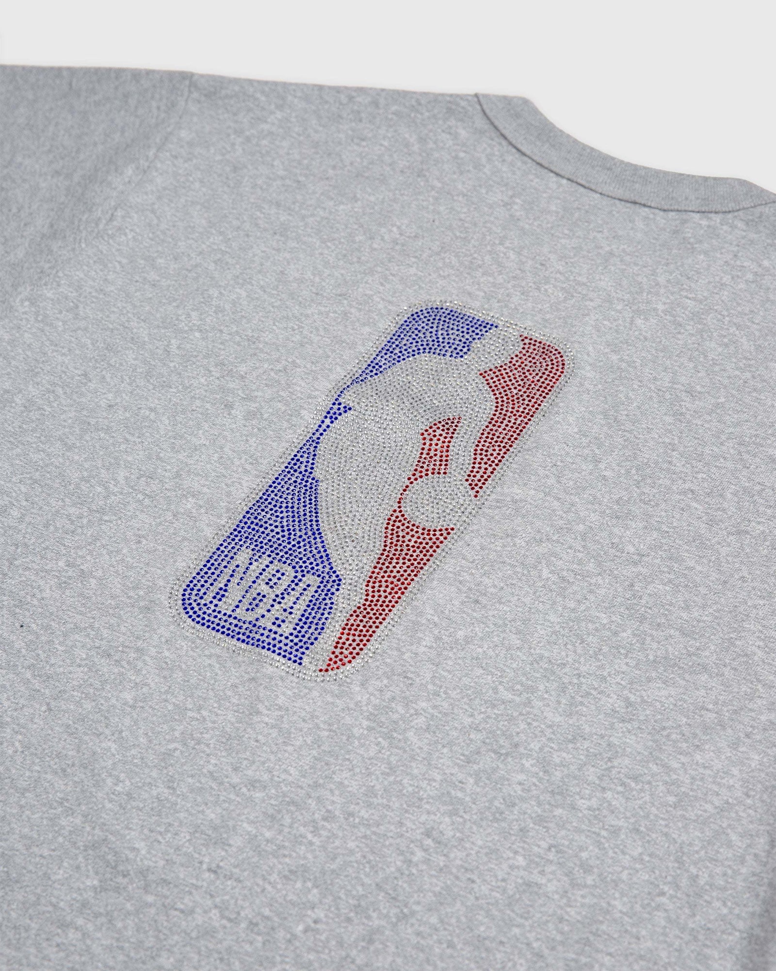 women's nba logo t-shirt rhinestone logoman tee