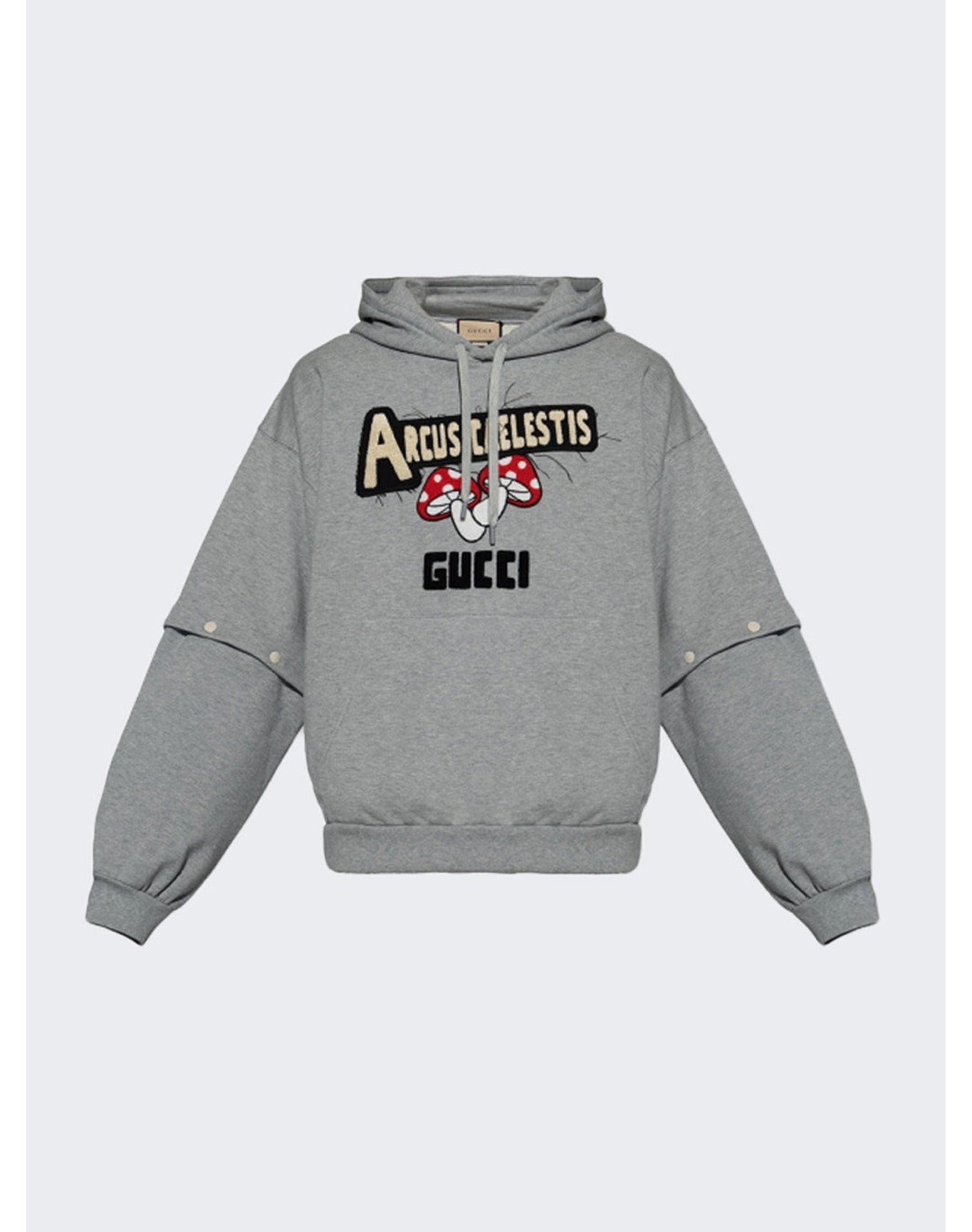 Gucci | Men | Cotton Jersey Sweatshirt | Medium Grey