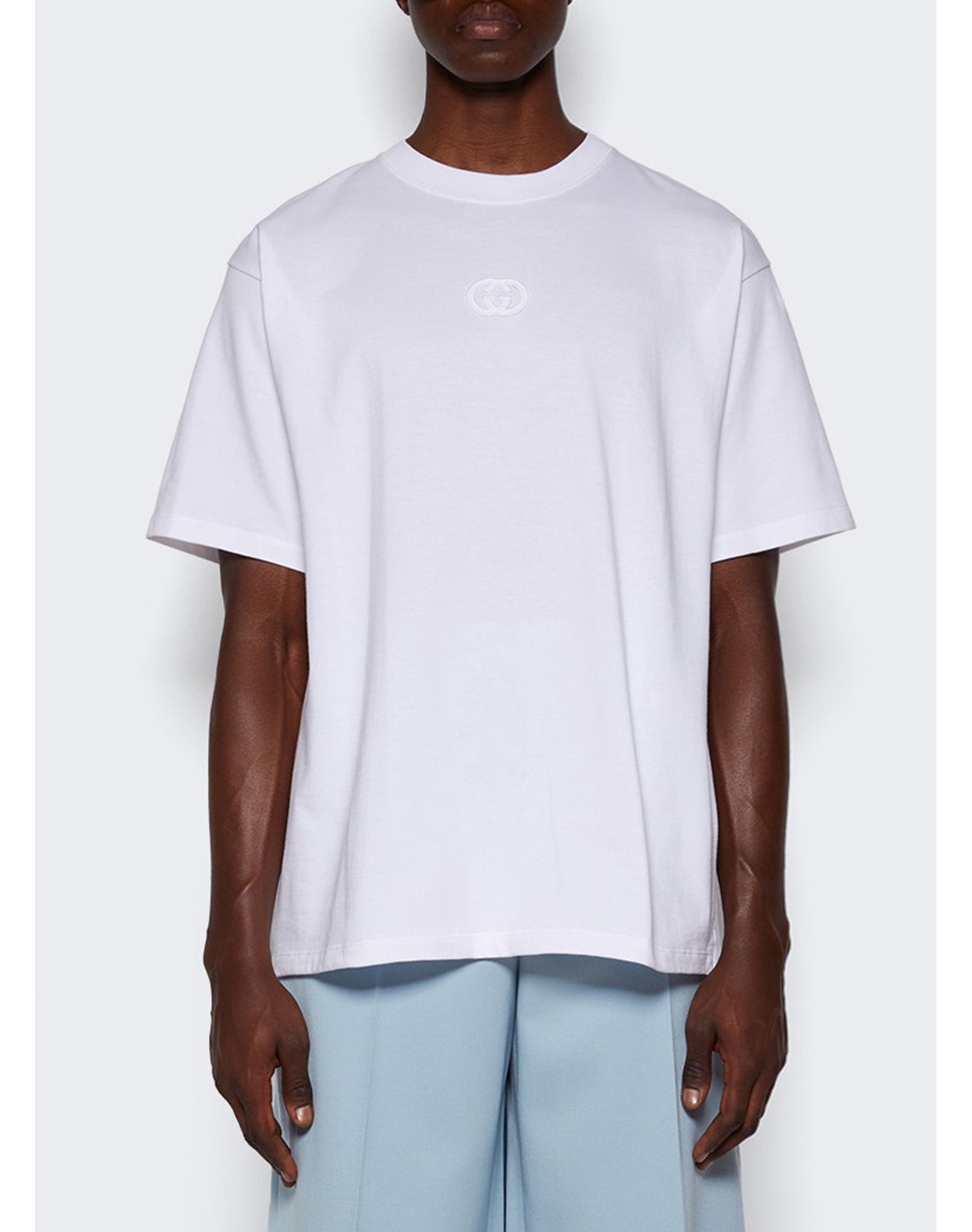 Gucci | Men | Cotton Jersey T-shirt | White (V2)