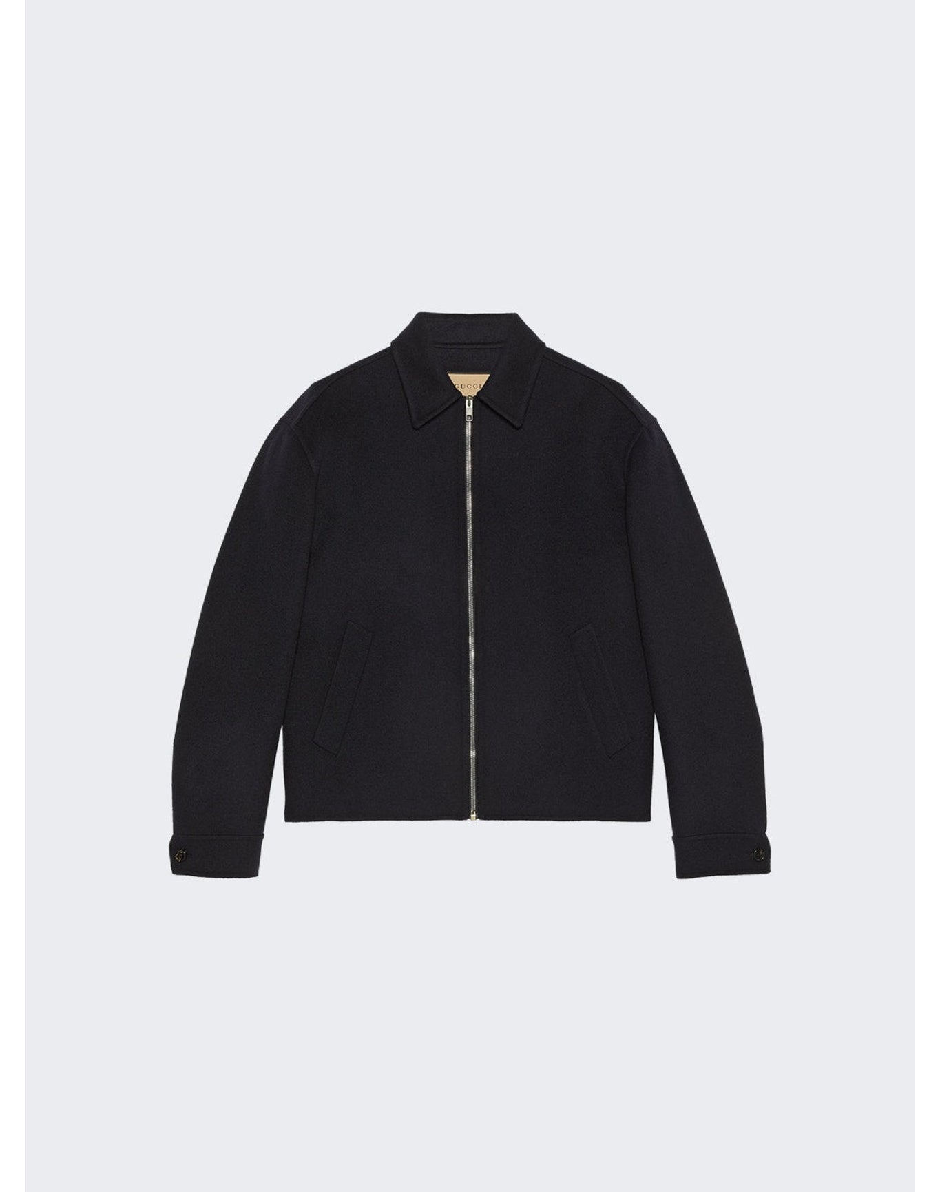 Gucci | Men | Double Faced Wool Jacket | Black