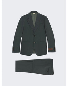 Gucci | Men | Wool Mohair Suit | Ripe Olive