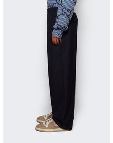 Gucci | Men | Wool Twill Jogging Pant | Navy