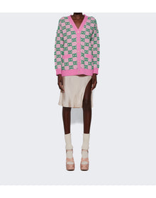 Gucci | Women | Interlocking G Studs Sandal | Perfect Pink