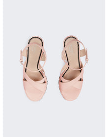 Gucci | Women | Interlocking G Studs Sandal | Perfect Pink