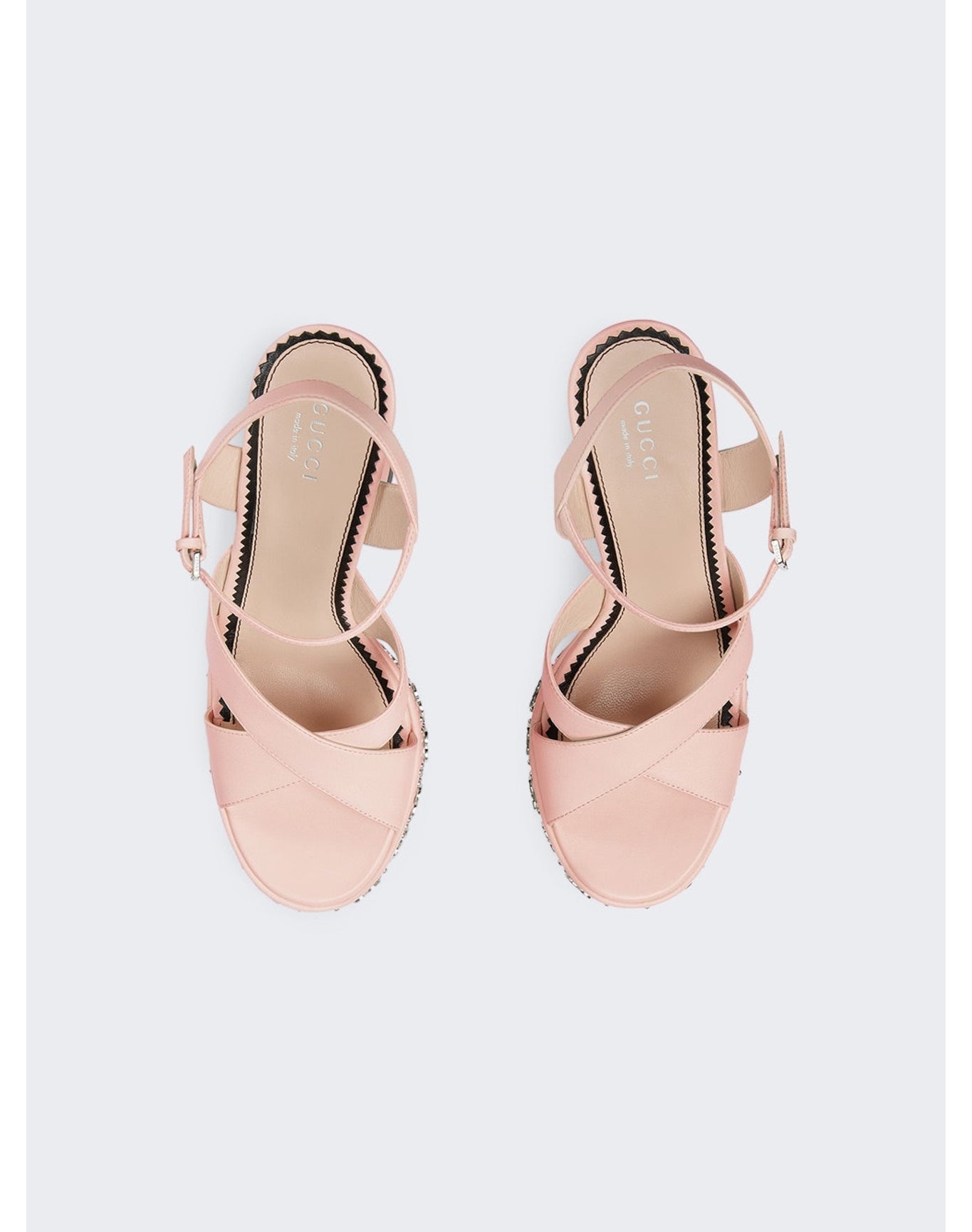 Gucci | Women | Interlocking G Studs Sandal | Perfect Pink