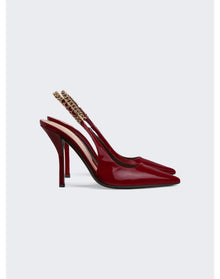 Gucci | Women | Signoria Slingback Pump | Red Lacquer
