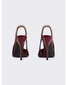 Gucci | Women | Signoria Slingback Pump | Red Lacquer