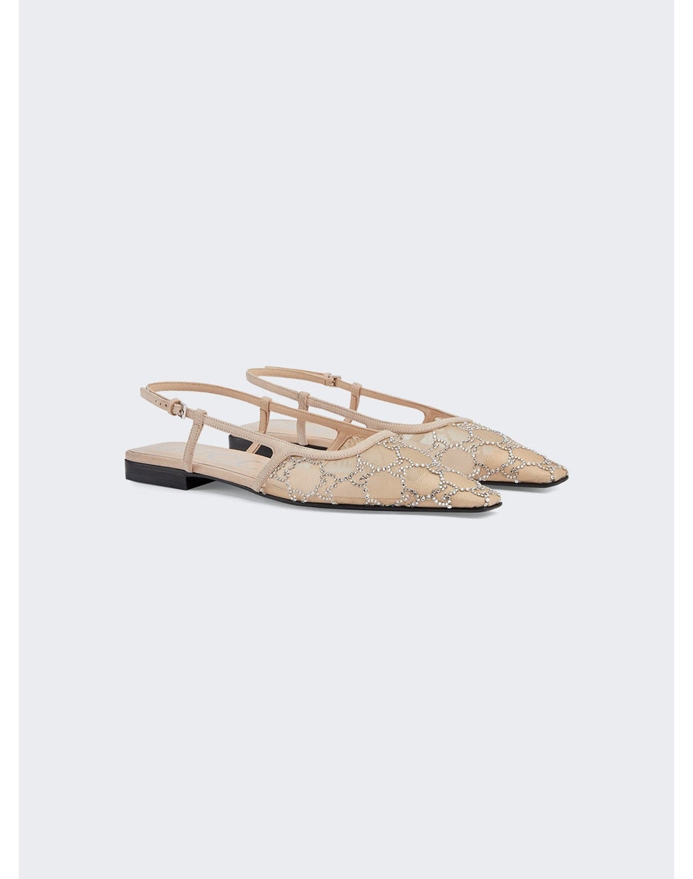 Gucci | Women | Slingback Ballet Flat | Beige