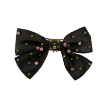 Natalie Bow | Black/Multi | Crystal